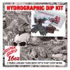 Hydrographic Dip Kit Skulls of Shame 16oz dip Demon Hydro dip Dipping view 1