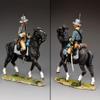 King & Country American Civil War CW110 Confederate Cavalry Corporal Holding Carbine 1:30 Scale Pewter view 1
