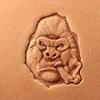 DandS ltd Leather Stamp Tool, Gorilla, Professional Steel Craft Tool for Leatherworking, Embossing, Carving & Stamping Leather Projects, Belts, Wallets & DIY Projects, Compatible with Mallet #469 view 3
