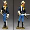 King & Country John Ford Series KX019 John Wayne U.S. Cavalry Captain York 1:30 Scale Pewter view 1