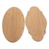 2pcs Blank Plaques for DIY Crafts Unfinished Rustic Signs for Home Decoration Hanging Boards for Creative Projects and Designs view 1