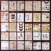 Draupnir 200pcs Vintage Junk Journal Supplies,Scrapbook Supplies Scrapbooking Paper and Stickers Ephemera for Art Aesthetic Journaling Kit Collage(Nature) view 3