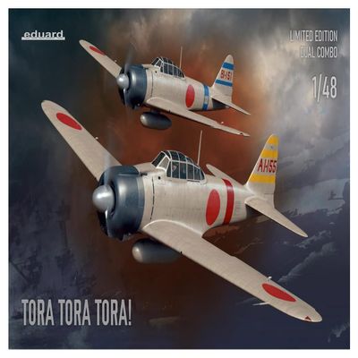 Eduard EDU11155 1:48 A6M2 Zero Type 21 'Tora Tora Tora!' DUAL COMBO Limited Edition [MODEL BUILDING KIT]