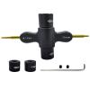 HOPLEX Multifunctional Quick Release Wrench Tool M5 M3 Wrench 1.5mm/2mm screwdriver with Built in One Way Bearing Tool for RC Drone FPV Racing view 1