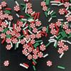 2ozs /Pack Christmas Mixes Slices Supplies Polymer Soft Clay DIY Decoration for Resin Nail Art Slime Kit DIY Cake Dessert Simulation Food Craft Making RT13 view 1