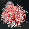 2ozs /Pack Christmas Red Candy Mixes Slices Supplies Polymer Soft Clay DIY Decoration for Resin Nail Art Slime Kit DIY Cake Dessert Simulation Food Craft Making XRT-W06 view 1