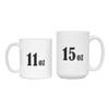 Retired Sewing Machine Operator, Not My Problem, Funny Mug, 11-Ounce White view 2
