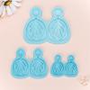 Boutigem 3pcs Jewelry Casting Mold Leaf Shape Earring Silicone Resin Mould for DIY Jewelry Crafts Keychain Earring view 3
