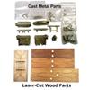 Model Airways MA1061 - SE-5 Wolseley Viper Engine 1:16 Scale - Realistic Replica Metal and Wood Kit - Authentic Aircraft Engine Model Kit to Assemble view 2