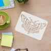 FINGERINSPIRE Moth Skeleton Drawing Stencils Template 11.6x8.3 inch Plastic Decoration Reusable Stencils for Painting on Wood, Floor, Tile, Wall and Fabric view 3