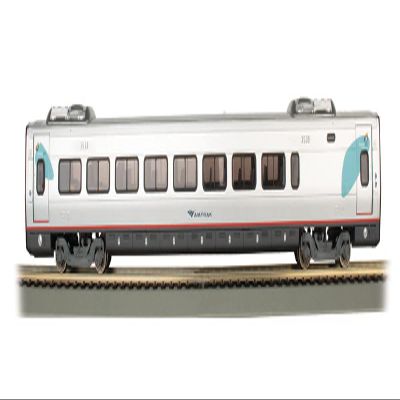 Bachmann Trains - ACELA Express Business Quiet CAR No.3538 with Lighted Interior - HO Scale,Prototypical Colors & Markings,89947