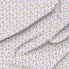 Spoonflower Fabric - Small Scale Easter Donuts Coffee Purple Stripes Spring Bunny Rabbit Printed on Minky Fabric by The Yard - Sewing Baby Blankets Quilt Backing Plush view 1
