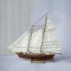 HAPYLY Scale DIY Hobby Wooden Ship Science Equipmen Assembly Model Boat Kits Sailing Boat Kit Decor Toy Gift (1:120) view 1