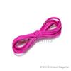 Faux Suede Leather Thong Flat String Trim, Jewellery Bracelet Craft, 3mm, 62 Colors. Crimson Magenta #1051, 3 Meters view 2