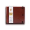 BAOHONG Watercolor Journal, PU Leather Cover, 24 Sheets Sized 6.2" x 9.4", Hot Press Academy Grade BAOHONG Watercolor Paper, 100% Cotton 140 lb (300 GSM), Travel Sketch Book view 1