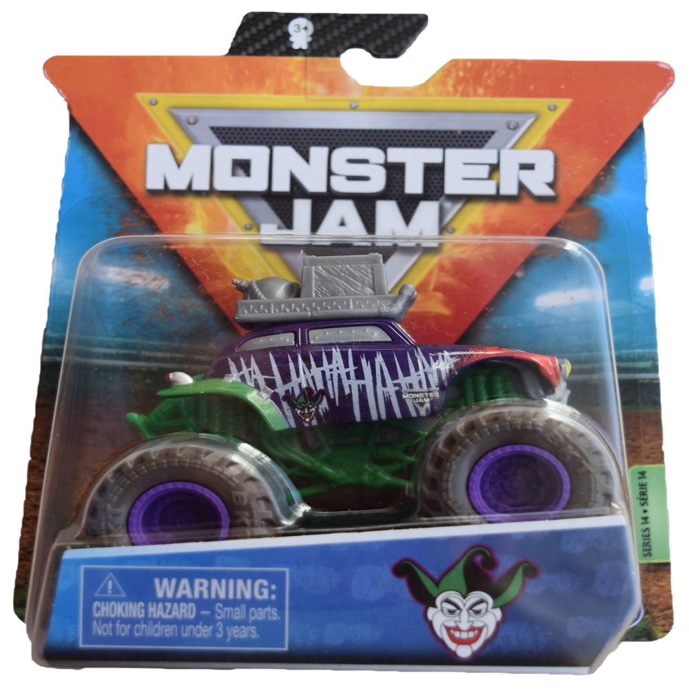 DieCast MonsterJam Joker - Series 14 - 1:64 Scale