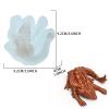 KAKIWYHHH Magical Fire Dragon 3D Epoxy Resin Silicone Mold for Fondant Sugar Craft, Cake Topper Decorating, Polymer Clay, Plaster view 2