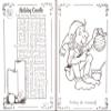 Christmas Holiday - Jumbo Coloring and Activity Book ~ Santa's Helper & Snow Day (Set of 2 Books) view 2