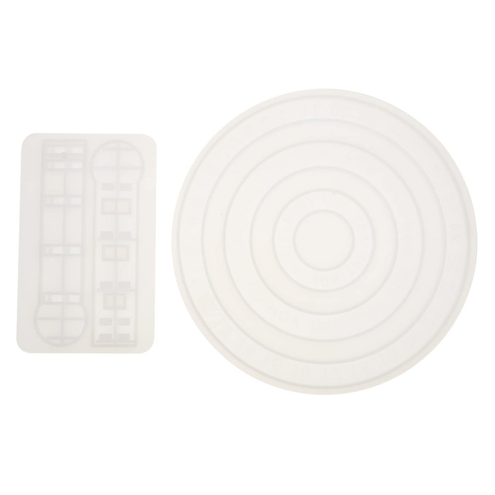 EXCEART 1set Calendar Silicone Mold Calendar Casting Tool for Creative Crafts Smooth for Easy Demoulding Lightweight Design for Beginners and Professionals