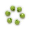 100pcs 5mm Mini Candy Multicolor Single Color Optional 2 Hole Round Shank Resin Buttons Sewing Scrapbooking DIY (Color : Green) view 1