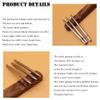 Leather Stamp Tools 304 Stainless Steel Professional Stamping Tool Leather Punch Carving DIY LeatherCrafts (M, 1pc) view 4