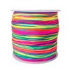 Xiezyu 0.8mm Nylon Cord Thread Beading String for Macrame Bracelets Chinese Knotting,Necklaces,Pendant,Jewelry Making 109 Yards (Rainbow) view 1