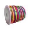 Xiezyu 0.8mm Nylon Cord Thread Beading String for Macrame Bracelets Chinese Knotting,Necklaces,Pendant,Jewelry Making 109 Yards (Rainbow) view 2