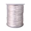 Xiezyu 2.0 mm Nylon Satin Cord Thread Beading String for Macrame Bracelets Chinese Knotting,Necklaces,Jewelry Making 109 Yards (White) view 1