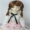 Doll wigs JD509 1/3 1/4 1/6 Short Brown Braids Synthetic mohair BJD doll wigs (Brown Blend Ginger, 7-8inch) view 1