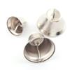 32/48mm Silver Large Jingle Bells Christmas Decoration Bells Giant Sleigh Bells Pet Collar Bells Ornaments Pendant Bell Durable Jingle Bells (48mm 10pcs) view 1