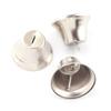 32/48mm Silver Large Jingle Bells Christmas Decoration Bells Giant Sleigh Bells Pet Collar Bells Ornaments Pendant Bell Durable Jingle Bells (48mm 10pcs) view 3