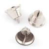 32/48mm Silver Large Jingle Bells Christmas Decoration Bells Giant Sleigh Bells Pet Collar Bells Ornaments Pendant Bell Durable Jingle Bells (48mm 10pcs) view 4