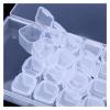 HANRUO 28/56/224 Diamond Painting Accessories Tool Nail Art Rhinestone Bead Storage Box (Color : Mixed 112 Girds) view 3