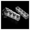 HANRUO 28/56/224 Diamond Painting Accessories Tool Nail Art Rhinestone Bead Storage Box (Color : Mixed 112 Girds) view 4