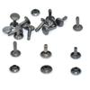 50 Sets Gun Metal Double Cap Rivets Gun Metal Leather Rivets Use for Rapid Rivets Leather Craft Repair Leather Clothing and Crafts (14mm) view 4