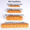 MKM Pottery Tools Wood Big Hand Rollers for Clay (BHR-88 Sedimentary Layers 2) view 4