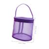 Wakauto 2pcs Portable Yarn Storage Bag Mesh Handbag for Crochet Knitting Embroidery for Organizing and Sewing Tools Travel-Friendly Design view 2