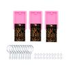 AMZTOART 3pc Shiny Rectangle with Hole Resin Silicone Keychain Mould Art DIY Handmade Charms Mold with 10PC Key Ring(DY0575+DY0575+DY0575) view 1