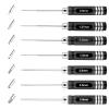RC Hex Screwdriver Set 0.9mm 1.27mm 1.3mm 1.5mm 2.0mm 2.5mm 3.0mm 7pcs Allen Wrench Repair Tool Kit for RC Models view 1