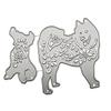 Dogs Metal Die Cuts, Cutting Dies for Card Making Clearance, Embossing Dies for Scrapbooking, DIY Album Paper Cards Decoration view 1