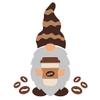 Coffee Gnome Metal Die Cuts, Cutting Dies for Card Making Clearance, Embossing Dies for Scrapbooking, DIY Album Paper Cards Decoration view 1