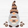 Coffee Gnome Metal Die Cuts, Cutting Dies for Card Making Clearance, Embossing Dies for Scrapbooking, DIY Album Paper Cards Decoration view 3