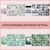 450 Pieces Washi Sticker Set, 9 Set Scrapbooking Diary Planner Album Diary Notebook, Scrapbooking Sticker Journaling Supplies for DIY Arts and Crafts Card Making Laptop Decoration view 4