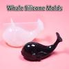 TikooTik 3D Silicone Mold Whale Resin Molds DIY Soy Wax Candle Molds Handmade Soap Mold Aromatherapy Candle Mould for Making Bath Bomb, Polymer Clay, Soaps (Whale Mold) view 2
