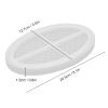 Resin Silicone Mold,Resin Tray Molds Fish Scale Shape Design Easily Demold Repeated Use Soft DIY Resin Tray Molds for Jewelry Storage Dishes view 4