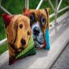 Vervaco Cross Stitch Cushion Kit Sleepy Little Dog view 2