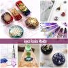 JILLSKY Resin Kit - Complete Resin Kits and Molds Set, 125pcs Resin Jewelry Making Kit for Beginners with Sphere, Pyramid, Crystal Molds & Epoxy Supplies for DIY Crafts view 2
