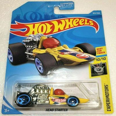 DieCast Hot Wheels Head Starter, Experimotors 10/10 [2019 Treasure Hunt]