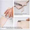 iUoczi12 Pack Balsa Wood Sheets 1/16 x 4 x 12 Inch Natural Wood Color Unfinished Wood for DIY Crafts Make Models of House Airplane Ship Boat DIY Wooden Plate Model,School Projects 300x100x1.5mm view 4