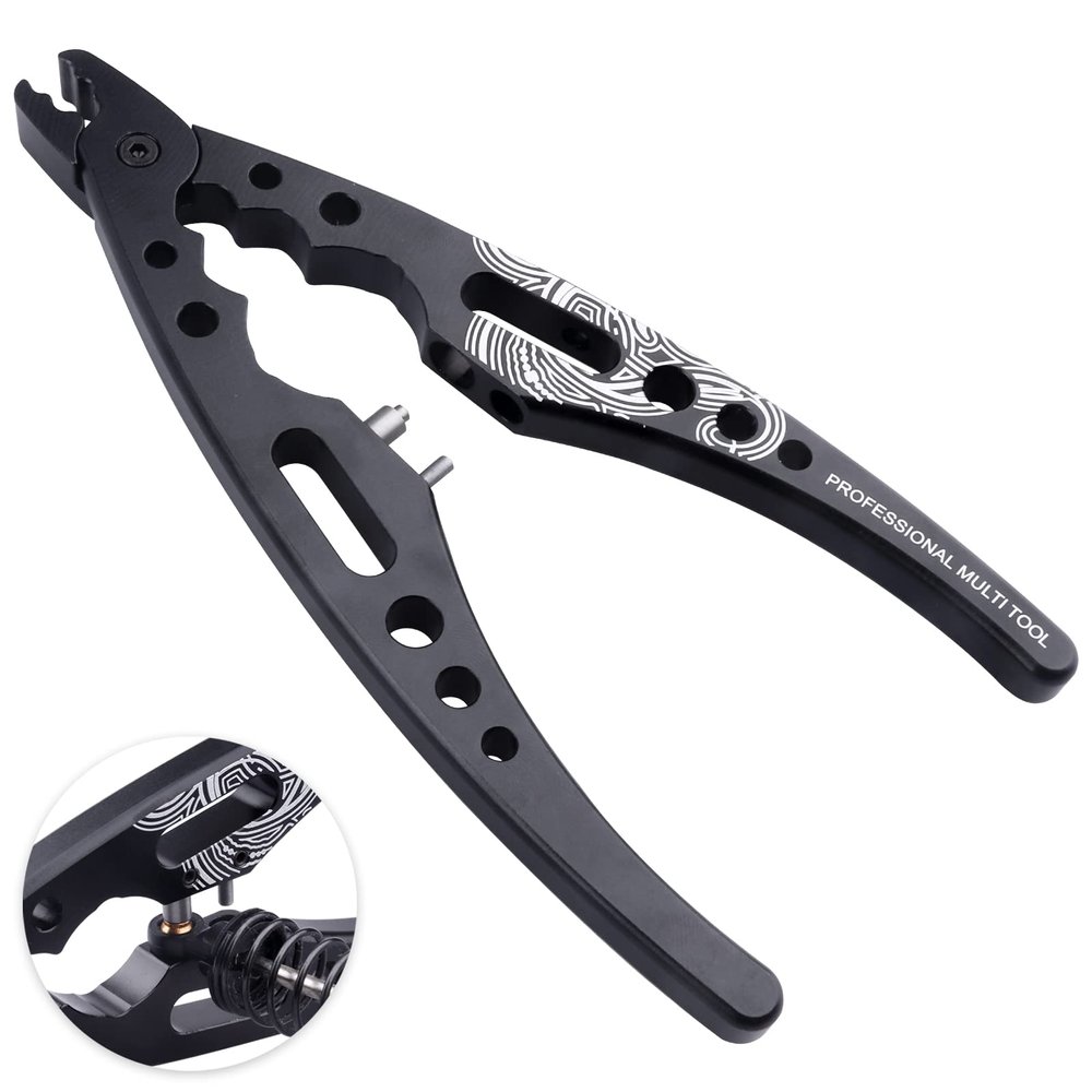 CrazyHobby Metal Shock Absorber Pliers Rod Ball Clamp Multi-Function Tool for RC Model 1/8 1/10 Car Crawler Truck Off Road Buggy Touring Drift